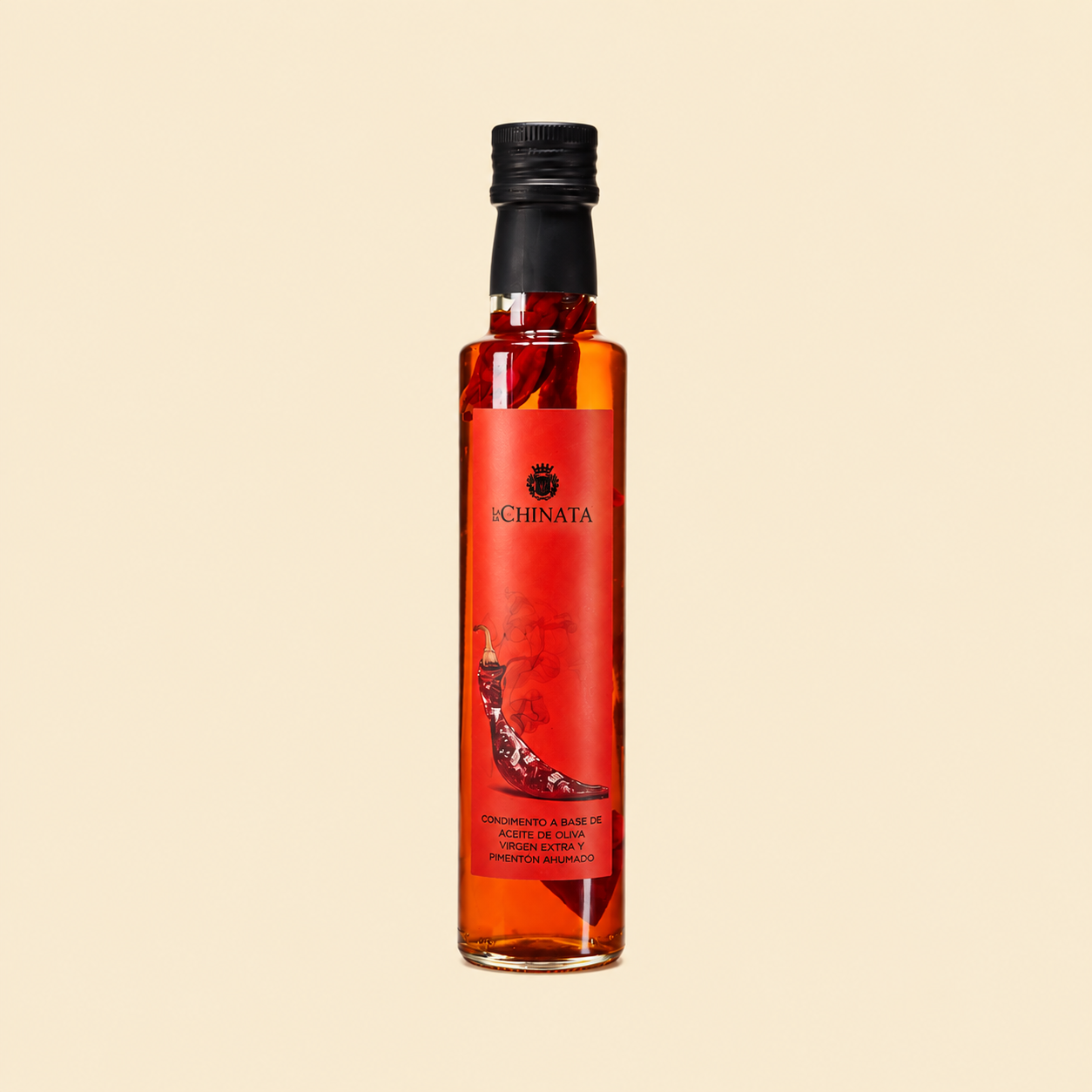 Huile d'Olive Extra Vierge aromatisée paprika fumé 250ml - lot de 5 bouteilles