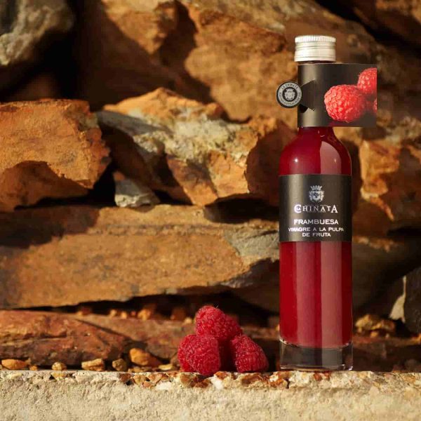 Lot de 5 – Vinaigre à la Pulpe de Framboise 100ml – La Chinata