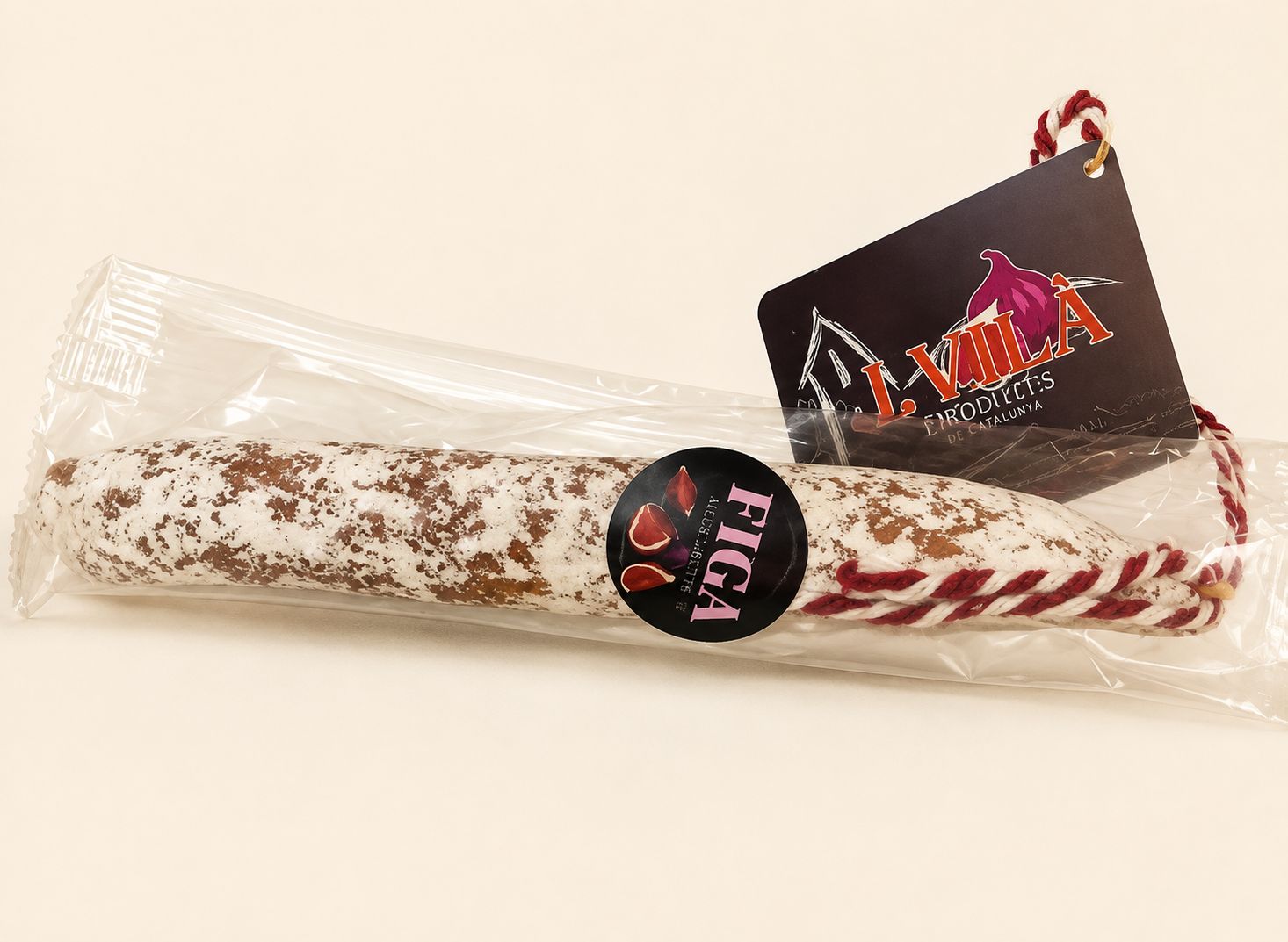 Fuet Catalan (fouet) nature – Sous vide 150g - lot de 5 pièces