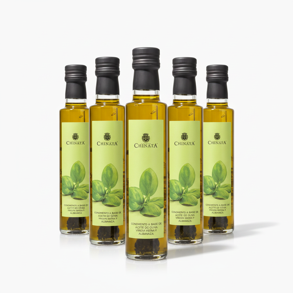 Lot de 5 bouteilles Huile d'Olive Extra Vierge Romarin Sauvage - La Chinata