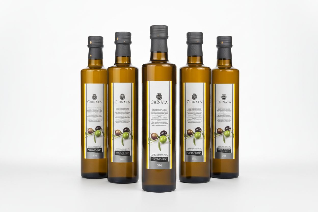 Lot de 5 bouteilles Huile d'Olive Extra Vierge La Chinata 500ml
