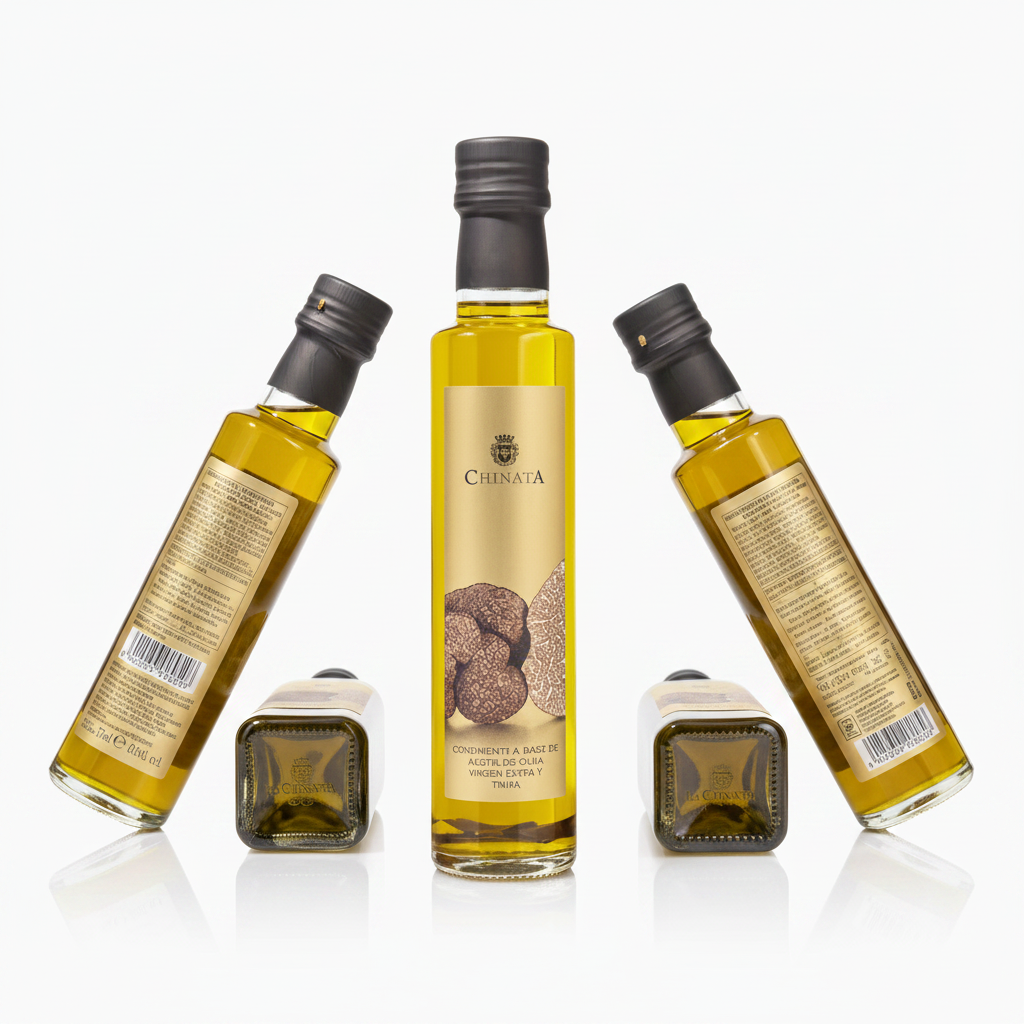 Huile d'olive extra vierge aromatisée à la truffe noire - La Chinata 250ml