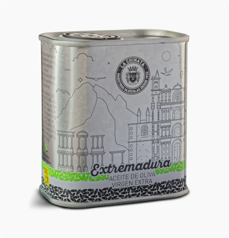 Huile d'Olive Extra Vierge 100ml - Bidon Design Collector 'Extremadura' - 10 bidons Idée Cadeau Originale